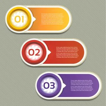 Vector Progress Background / Product Choice or Version. eps 10 Stock-Illustration