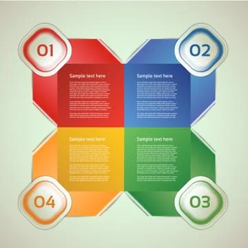 Vector Progress Background / Product choice or Version. eps 10 Stock Illustration