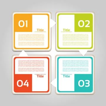 Vector Progress Background / Product Choice or Version. eps 10 Stock Illustration