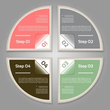 Vector Progress background / product choice or version Stock Illustration