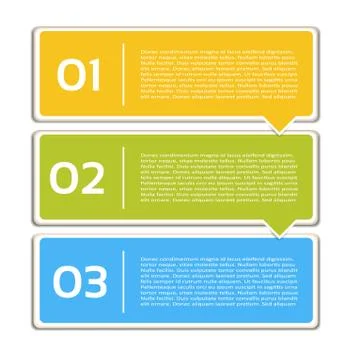 Vector Progress Background / Product Choice or Version Stock Illustration