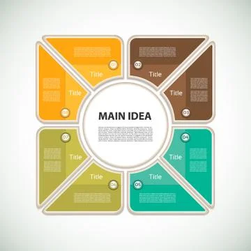 Vector Progress Background / Product Choice or Version. eps 10 Stock Illustration