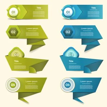 Vector Progress Background / Product Choice or Version. eps 10 Stock Illustration