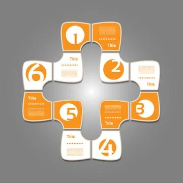 Vector Progress Background / Product Choice or Version. eps 10 Illustrazione stock