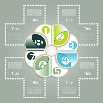 Vector Progress Background / Product Choice or Version. eps 10 Stock Illustration