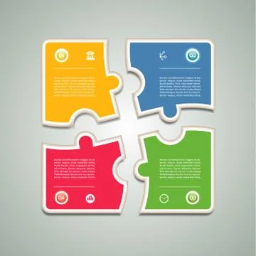 Vector Progress Background / Product Choice or Version. eps 10 Stock Illustration