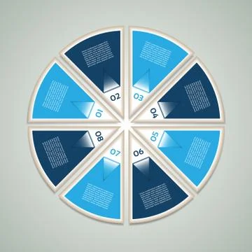 Vector Progress Background / Product Choice or Version. eps 10 Stock Illustration