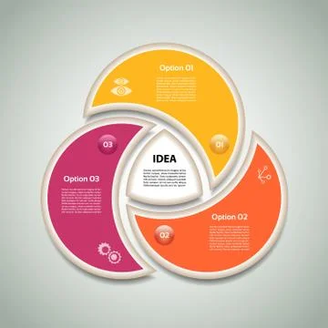 Vector Progress Background / Product Choice or Version. eps 10 Stock Illustration