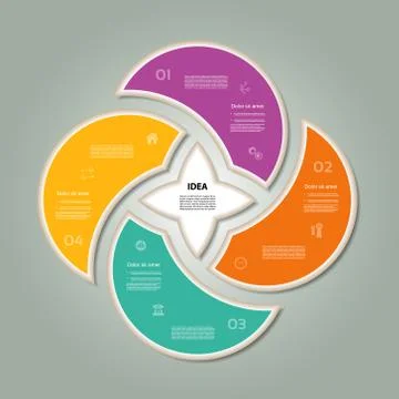 Vector Progress Background / Product Choice or Version. eps 10 Stock Illustration