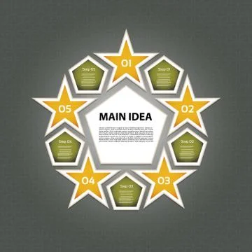 Vector Progress Background / Product choice or Version. eps 10 Stock Illustration