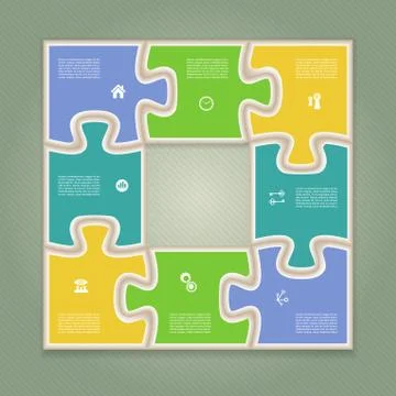 Vector Progress Background / Product Choice or Version. eps 10 Stock Illustration