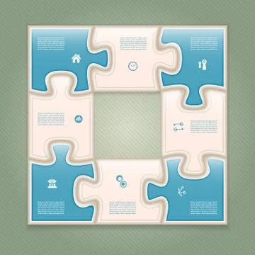 Vector Progress Background / Product Choice or Version. eps 10 Stock Illustration