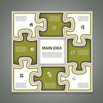 Vector Progress Background / Product Choice or Version. eps 10 Stock Illustration