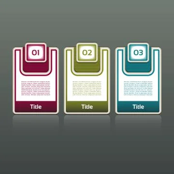 Vector Progress Background / Product Choice or Version. eps 10 Stock Illustration