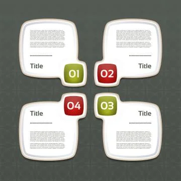 Vector Progress Background / Product Choice or Version. eps 10 Stock Illustration