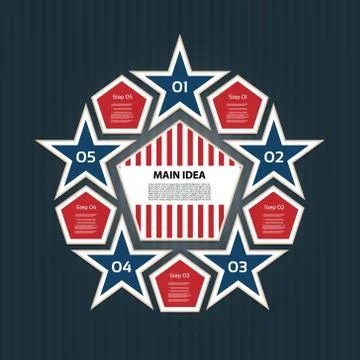 Vector Progress Background / Product choice or Version. eps 10 Stock Illustration