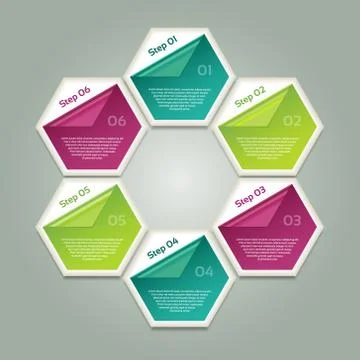 Vector Progress Background / Product Choice or Version. eps 10 Stock Illustration