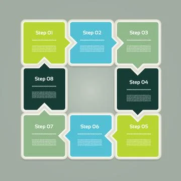 Vector Progress background / product choice or version Stock Illustration