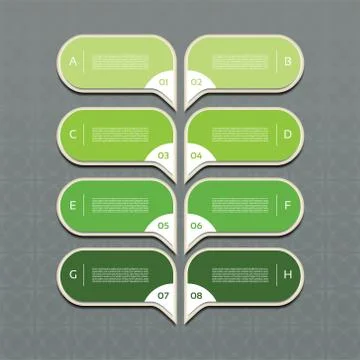 Vector Progress Background / Product Choice or Version. eps 10 Stock Illustration