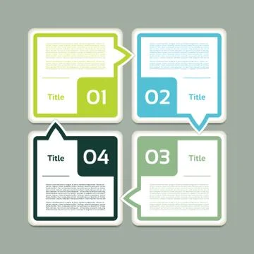 Vector Progress Background / Product Choice or Version Illustrazione stock