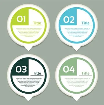 Vector Progress Background / Product Choice or Version. eps 10 Stock Illustration