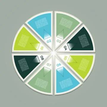 Vector Progress Background / Product Choice or Version. eps 10 Stock Illustration