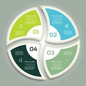 Vector Progress background / product choice or version Stock Illustration