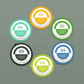 Vector Progress Background / Product Choice or Version. eps 10 Stock Illustration