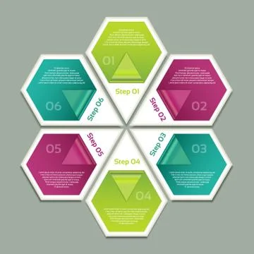 Vector Progress Background / Product Choice or Version. Stock Illustration