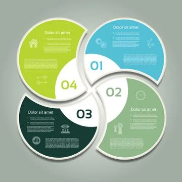 Vector Progress Background / Product Choice or Version. eps 10 Stock Illustration