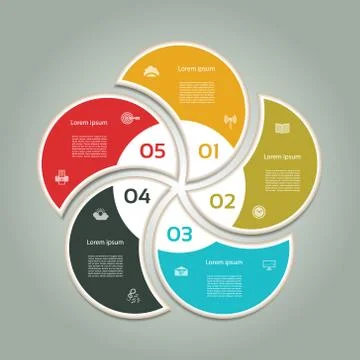 Vector Progress Background / Product Choice or Version. eps 10 Stock Illustration