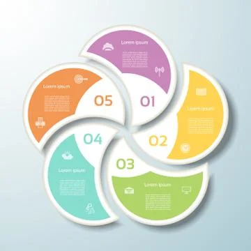 Vector Progress Background / Product Choice or Version. eps 10 Stock-Illustration