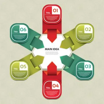Vector Progress Background / Product Choice or Version. eps 10 Stock Illustration