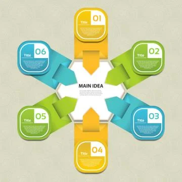Vector Progress Background / Product Choice or Version. eps 10 Stock Illustration