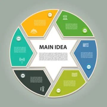 Vector Progress Background / Product Choice or Version. eps 10 Stock Illustration