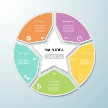 Vector Progress Background / Product choice or Version. eps 10 Stock Illustration