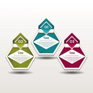 Vector Progress Background / Product Choice or Version. eps 10 Stock Illustration