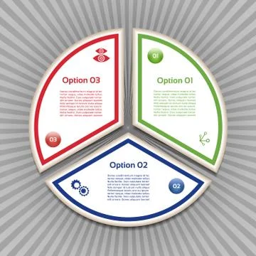 Vector Progress Background / Product Choice or Version. eps 10 Stock Illustration