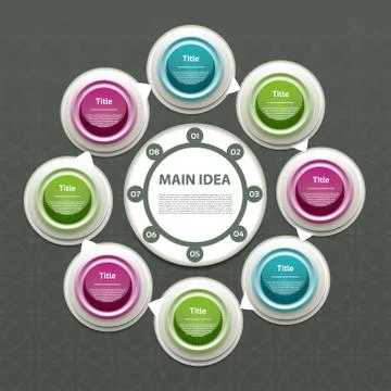 Vector Progress Background / Product choice or Version. eps 10 Stock Illustration