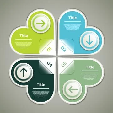 Vector Progress Background / Product Choice or Version. eps 10 Stock Illustration