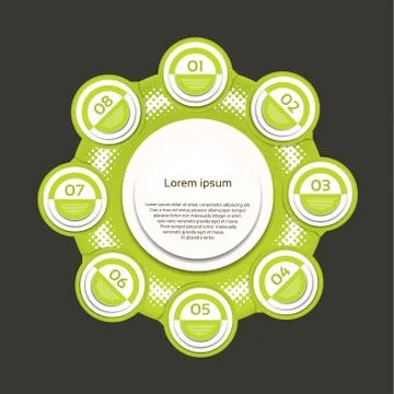 Vector Progress Background / Product Choice or Version. eps 10 Stock Illustration