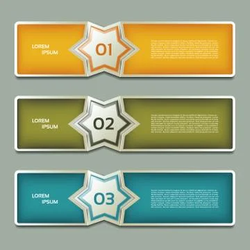 Vector Progress Background / Product Choice or Version. eps 10 Stock Illustration