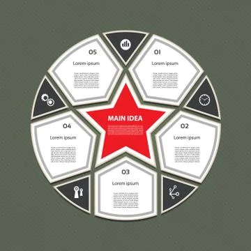 Vector Progress Background / Product choice or Version. eps 10 Stock Illustration