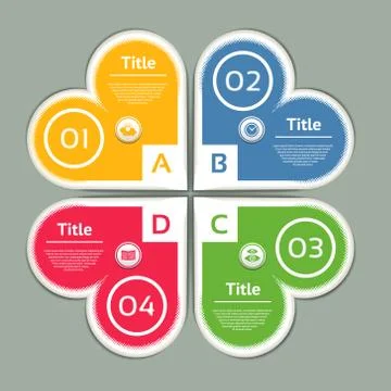 Vector Progress Background / Product Choice or Version. eps 10 Stock Illustration