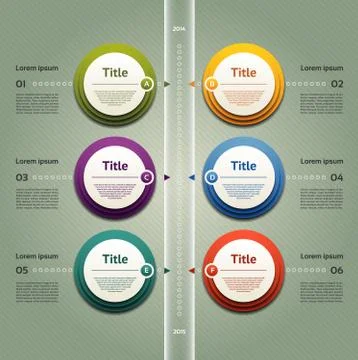 Vector Progress Background / Product Choice or Version. eps 10 Stock Illustration
