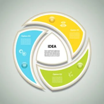 Vector Progress Background / Product Choice or Version. eps 10 Stock Illustration