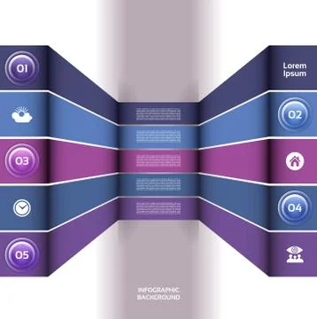 Vector Progress Background / Product Choice or Version. eps 10 Stock Illustration