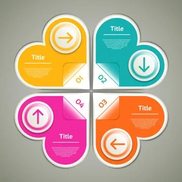 Vector Progress Background / Product Choice or Version. eps 10 Stock Illustration