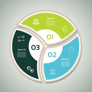 Vector Progress Background / Product Choice or Version. eps 10 Illustrazione stock