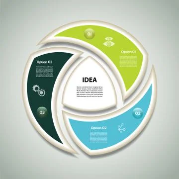 Vector Progress Background / Product Choice or Version. eps 10 Stock Illustration